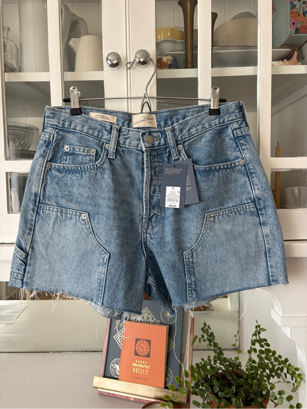 NWT Universal Thread Painter Baggy Short - Denim